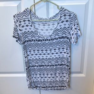 Mudd Aztec Pattern Top